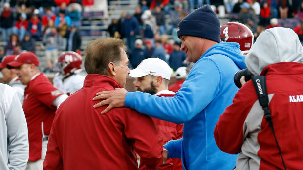 Lane Kiffin, Nick Saban